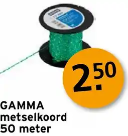 GAMMA GAMMA metselkoord aanbieding