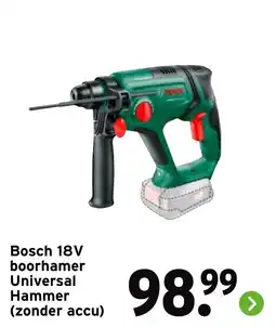 GAMMA Bosch 18V boorhamer Universal Hammer aanbieding