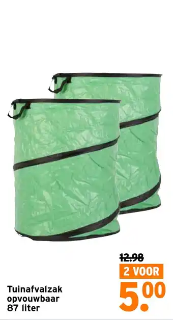GAMMA Tuinafvalzak opvouwbaar aanbieding