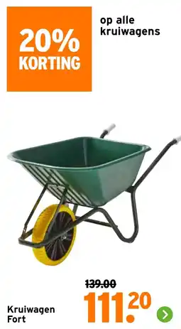 GAMMA Kruiwagen Fort aanbieding