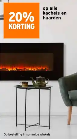 GAMMA Op alle kachels en haarden aanbieding