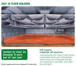 GAMMA Zelf je vloer isoleren aanbieding