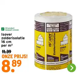 GAMMA Isover zolderisolatie aanbieding