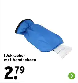 GAMMA IJskrabber met handschoen aanbieding