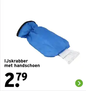 GAMMA IJskrabber met handschoen aanbieding