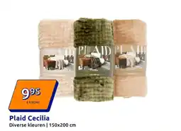 Action Plaid Cecilia aanbieding
