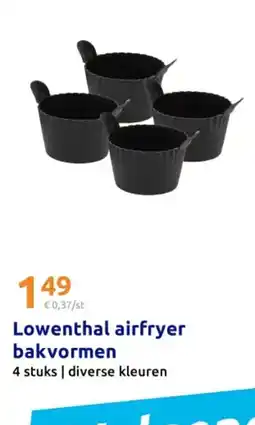 Action Lowenthal airfryer bakvormen aanbieding
