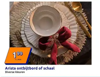 Action Arista ontbijtbord of schaal aanbieding