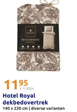 Action Hotel Royal dekbedovertrek aanbieding