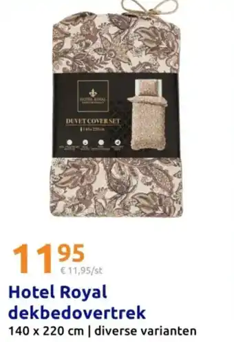 Action Hotel Royal dekbedovertrek aanbieding