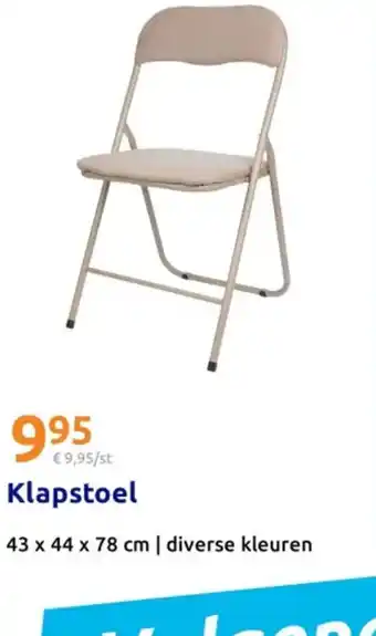 Action Klapstoel aanbieding