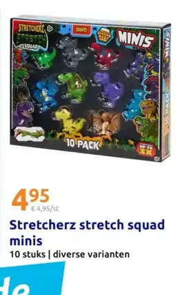 Action Stretcherz stretch squad minis aanbieding
