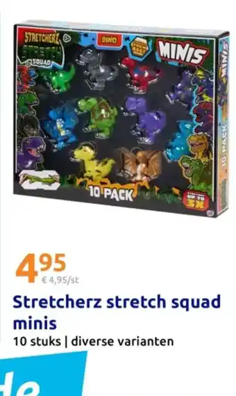 Action Stretcherz stretch squad minis aanbieding