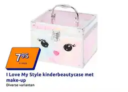 Action I Love My Style kinderbeautycase met make-up aanbieding