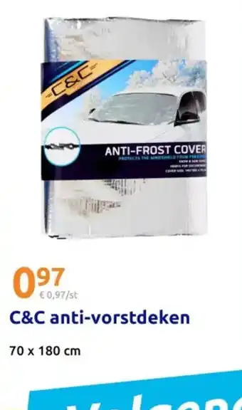 Action C&C anti-vorstdeken aanbieding