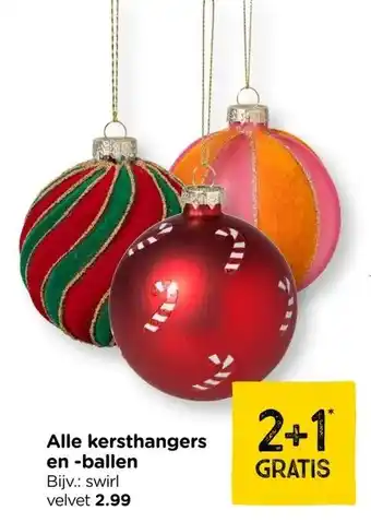 Xenos Alle kersthangers en -ballen aanbieding