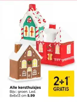 Xenos Alle kersthuisjes aanbieding