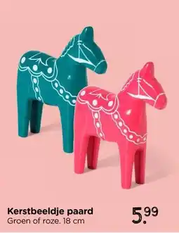 Xenos Kerstbeeldje paard aanbieding