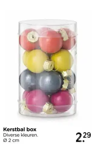 Xenos Kerstbal box aanbieding