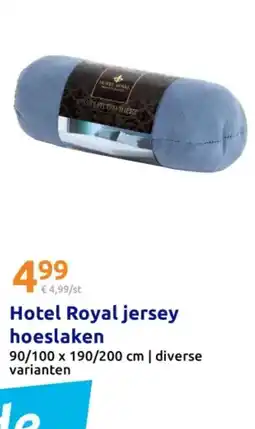 Action Hotel Royal jersey hoeslaken aanbieding
