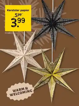 Xenos Kerstster papier aanbieding