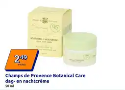 Action Champs de Provence Botanical Care dag en nachtcrème aanbieding