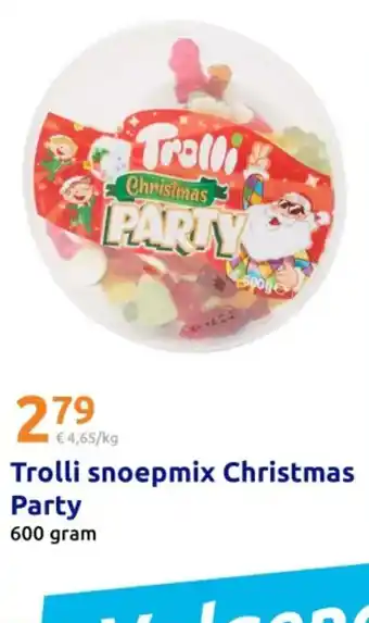 Action Trolli snoepmix Christmas Party aanbieding