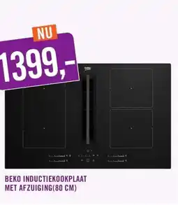 Keukendepot BEKO INDUCTIEKOOKPLAAT MET AFZUIGING aanbieding