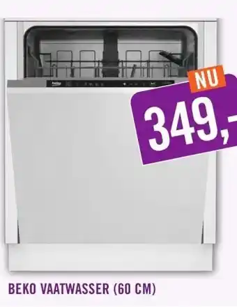 Keukendepot BEKO VAATWASSER aanbieding