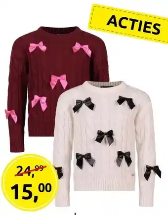 Jola Mode Trui ECRU aanbieding