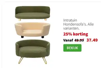 Intratuin Intratuin Hondensofa's aanbieding