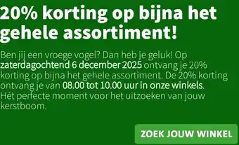 Intratuin bijna het gehele assortiment! aanbieding