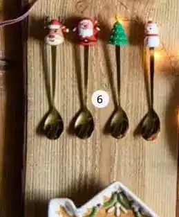 Intratuin Theelepels kerst. Goud, aanbieding