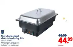 Makro Metro Professional elektrische chafing dish aanbieding