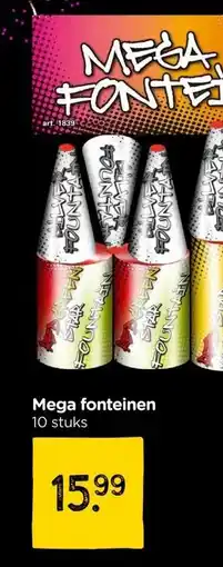 Xenos Mega fonteinen aanbieding