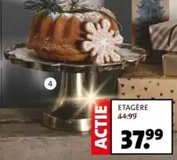 Intratuin Etagère. Aluminium, goud aanbieding