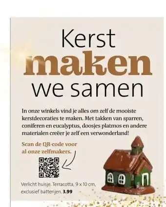 Intratuin Kerst maken we samen aanbieding