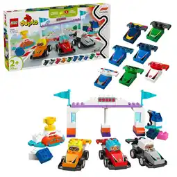 Intertoys LEGO DUPLO F1 team racewagens en coureurs 10445 aanbieding