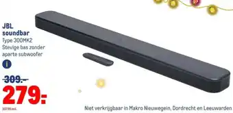 Makro JBL soundbar aanbieding