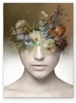 INHOUSE Wanddeco Bloom aanbieding