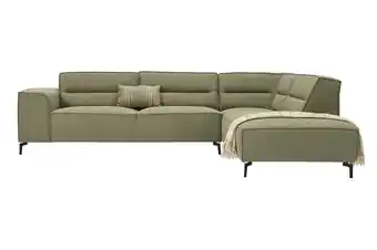 Woonsquare Porto hoekbank groen aanbieding