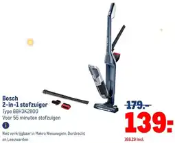 Makro Bosch 2-in-1 stofzuiger aanbieding