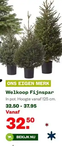 Welkoop Welkoop Fijnspar aanbieding