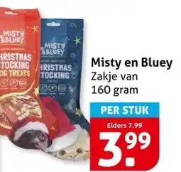 Hoogvliet Misty en Bluey aanbieding