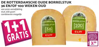 Coop DE ROTTERDAMSCHE OUDE BORRELSTUK 36 EN/OF 100 WEKEN OUD aanbieding