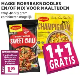 Coop MAGGI ROERBAKNOODLES EN/OF MIX VOOR MAALTIJDEN aanbieding