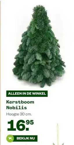 Welkoop Kerstboom Nobilis aanbieding