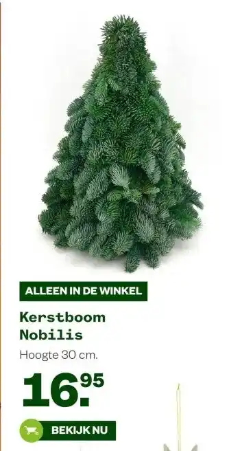 Welkoop Kerstboom Nobilis aanbieding