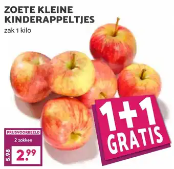 Coop ZOETE KLEINE KINDERAPPELTJES aanbieding