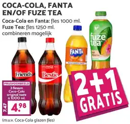 Coop COCA-COLA, FANTA EN/OF FUZE TEA aanbieding